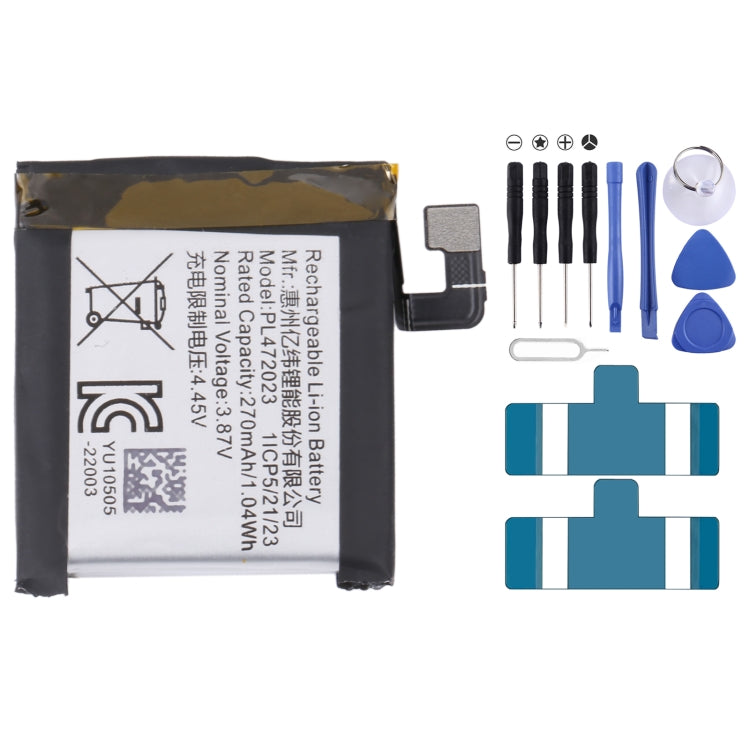 Sostituzione della batteria, For Huami Amazfit GTS 4 mini, For Samsung Galaxy Gear 1, For Huami AMAZFIT GTR 47mm, For HUAMI AMAZFIT Smart Watch, For Huami Amazfit GTR 42MM, For Samsung Galaxy Watch 4 42mm, For Samsung Gear Watch 4 Classic 46mm